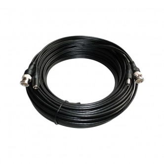 Cabo coaxial de vídeo com alimentação para CCTV