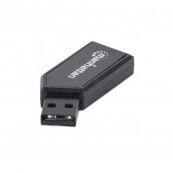 Manhattan 101677 Mini leitor de cartões USB 2.0, 24 em 1, SD MMC, micro SDHC