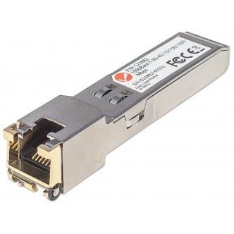 Intellinet 523882 Módulo SFP Gigabit 100 m 1000Base-T (RJ45)