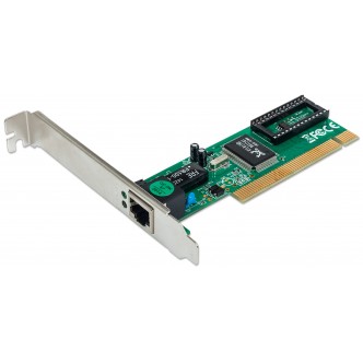 Intellinet 509510 Placa de rede PCI 10/100 Mbps