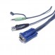 Aten CS64US-AT KVM VGA com áudio 4 portas USB