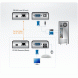 Aten CE100 Extensor KVM VGA/USB por rede 100m