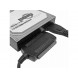 Adaptador USB para discos SATA e IDE 2.5/3.5" com alimentação