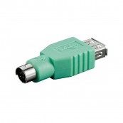 Adaptador USB fêmea a PS/2 6 pinos macho