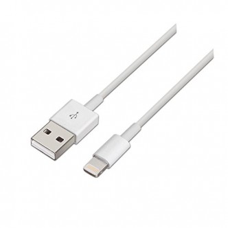 Nanocable 10.10.0401 Cabo USB Lightning para iPhone/iPad/iPod branco 1 m