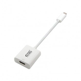 Nanocable 10.16.4102 Conversor USB-C a HDMI 4K 15 cm