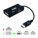 Nanocable 10.16.3301-BK Conversor DisplayPort a VGA/DVI/HDMI 15 cm