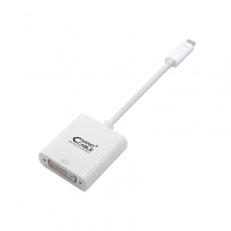Nanocable 10.16.4103 Conversor USB-C a DVI-D 15 cm