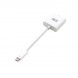 Nanocable 10.16.4103 Conversor USB-C a DVI-D 15 cm