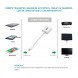 Nanocable 10.16.4103 Conversor USB-C a DVI-D 15 cm