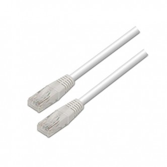 Nanocable Cabo de rede RJ45 CAT.6 UTP AWG24 100% cobre branco