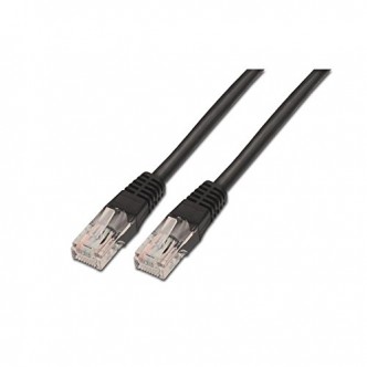 Nanocable Cabo de rede RJ45 CAT.6 UTP AWG24 100% cobre preto