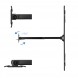 TooQ LP6070TN-B Suporte com rotação e inclinável para TVs LED, LCD ou Plasma de 37" a 70" preto