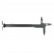 TooQ PJ4012WT-B Suporte de parede inclinável para projector preto