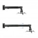 TooQ PJ4012WT-B Suporte de parede inclinável para projector preto