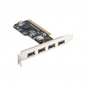 Lanberg PCI-US2-005 Placa PCI USB 2.0 5 portas