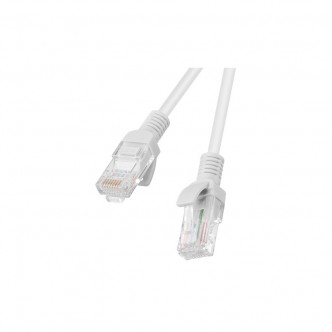 Lanberg PCU6-10CC Cabo de rede RJ45 CAT.6 UTP AWG26 CCA cinzento