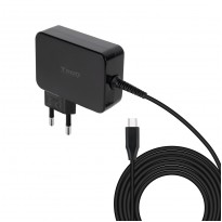 Carregador para Portátil GAN USB-C PD3.0 90W, PRETO