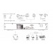 Dahua HCVR7104H-4M DVR Tri-híbrido Ultra HD 4K de 4 canais